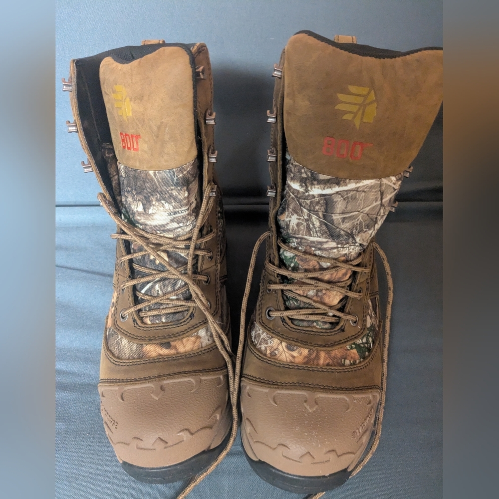 Lacrosse Atlas 8" Realtree Edge Hunting Boots Men's 10.5 *Like New*! - Picture 2 of 6